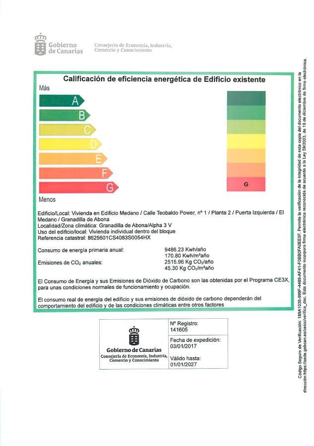 Apartamento Medanero Fgf El Médano Extérieur photo
